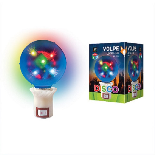 Лампа светодиодная декоративная Диско шар 3D Uniel ULI-Q309 220В 1.5W RGB фото Лампа светодиодная декоративная Диско шар 3D Uniel ULI-Q309 220В 1.5W RGB картинка